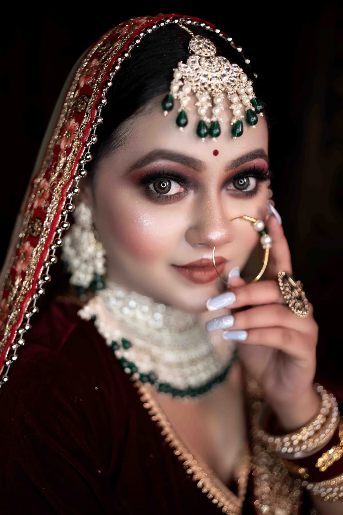 Bridal portrait