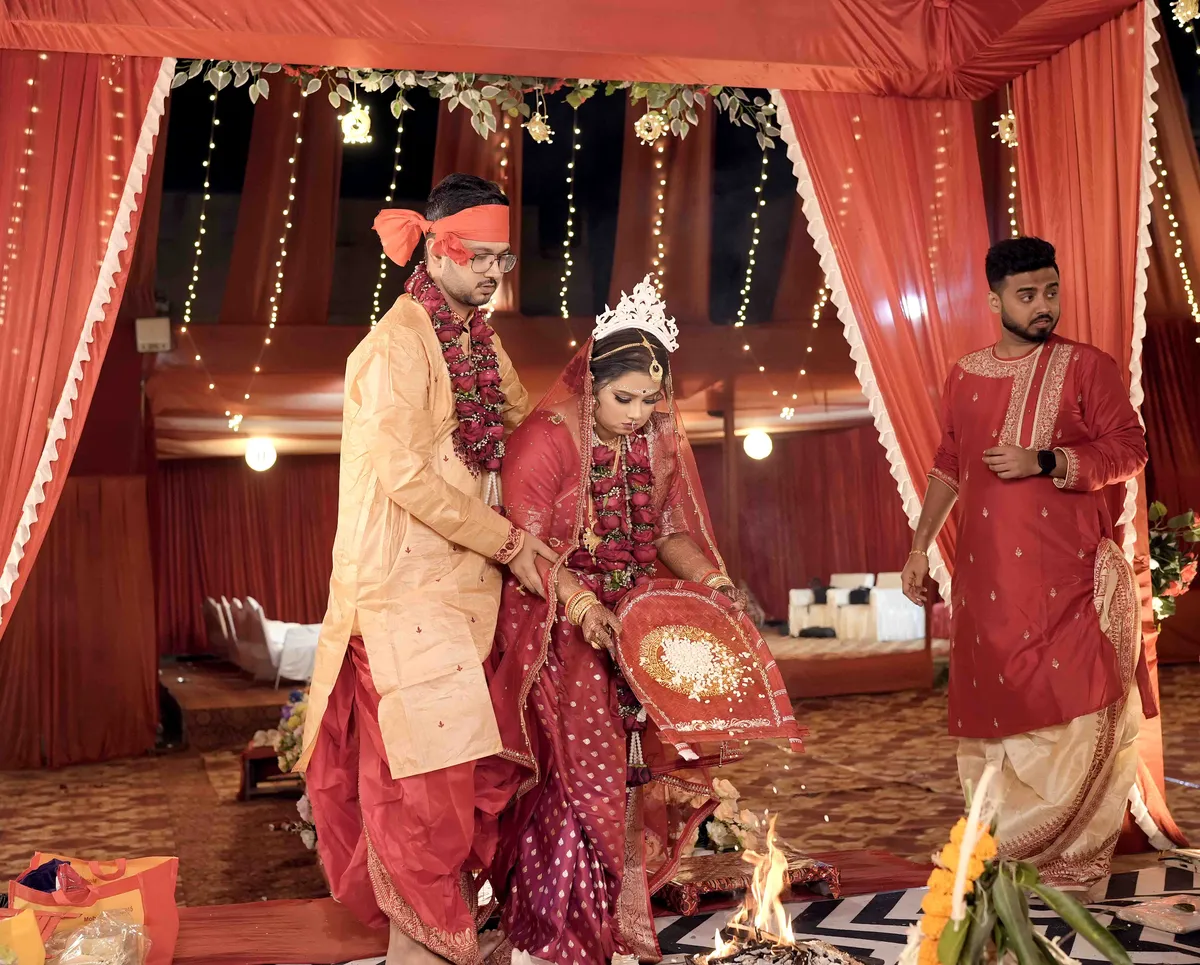 Wedding ceremony photography West Bengal